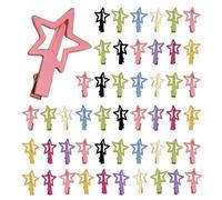 Barrettes Étoiles 50 Pièces Barrettes Métalliques Antidérapantes Mode | 3 Centimètres Petites Pinces À Cheveux Pour Les Jours Fête Festival Concert Bal Rendez-Vous Galant Femmes Et Filles