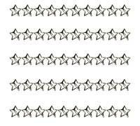 Barrettes Étoiles | Lot de 50 Pièces de Barrettes Métal Antidérapantes - Pinces À Cheveux 3 Cm Pour Filles | Pour Femme Fête Festival Concert Bal Rencontre Voyage Événement
