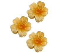 Barrettes Griffes À Fleurs | 3 Pièces Accessoires De Coiffure Anti-Dérapants | Pinces Griffe Pour Cheveux Épais Et Fins | Pour Épouse Petite Amie Sœur Et Fille