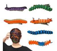 Barrettes Halloween Pour Femmes Kit Farce 6 Pinces Chenille Antidérapantes