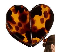 Barrettes Magnétiques - Pince Magnétique de Mode,Barrettes en Forme de Cœur - Pour Femmes, Adolescentes, Mères, Anniversaires, Rendez-Vous Et Fêtes