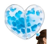 Barrettes Magnétiques pour Femmes - Accessoire de Coiffure Tendance - Pinces à Cheveux en Forme de Cœur Tendances,Pour Femmes, Adolescentes, Mères, Anniversaires, Rendez-Vous Et Fêtes