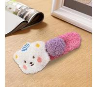 Barrettes, Pinces Ours en Peluche Pince Canard, Accessoire Coiffure Cartoon Ours Coloré Pour Sorties Ecole Voyage