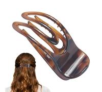 Barrettes Plates | Accessoire De Coiffure Élégant,Barrettes Plates Stylées | Pour Le Voyage Le Déplacement Professionnel La Maison L'École La Petite Amie L'Épouse L'Amie La Sœur La