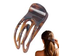 Barrettes Plates - Épingle De Coiffure - Pinces Griffe Pour Cheveux Fins | Pour Le Voyage Le Déplacement Professionnel La Maison L'École La Petite Amie L'Épouse L'Amie La Sœur La
