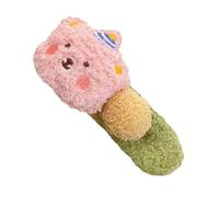 Barrettes pour Femmes, Barrettes à Cheveux En Peluche Latéral, Accessoires de Coiffure Décoratifs Ours Cartoon Colorés pour Cheveux Fins et Épais