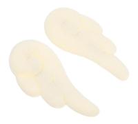 Barrettes pour Filles Ailes D’ange en Peluche Blanche, 1 Paire