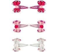 Barrettes pour filles avec noeud & paillettes