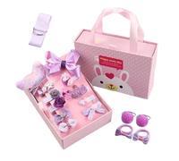 Barrettes Pour Filles Petits Élastiques à Cheveux Assortis Thème Princesse