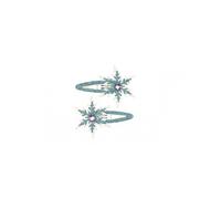 Barrettes scotty flocon de neige 2 pcs