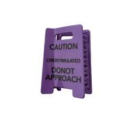 Barrettes uniques pour cheveux - Avec inscription « Caution » - Pour ajouter du plaisir à votre tenue - Pour queue de cheval