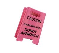 Barrettes uniques pour cheveux - Avec inscription « Caution » - Pour ajouter du plaisir à votre tenue - Pour queue de cheval