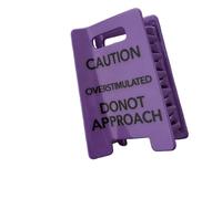 Barrettes uniques pour cheveux - Avec inscription « Caution » - Pour ajouter du plaisir à votre tenue - Pour queue de cheval
