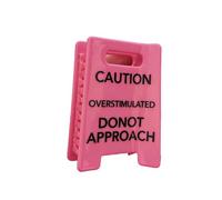 Barrettes uniques pour cheveux - Avec inscription « Caution » - Pour ajouter du plaisir à votre tenue - Pour queue de cheval