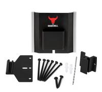 Barricade de porte | Butées de porte pour ajouter plus de sécurité à votre porte d'entrée à l'intérieur de la maison - une solution innovante par les experts de l'application de la loi (noir mat)