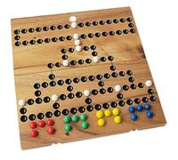 BARRICADE XL - MALEFIZ de 2 à 4 Joueurs à partir de 6 ans. Jeu de société familial de stratégie en bois massif écoresponsable, normes CE. Marque française le Délirant® plateau refermable jeu de voyage