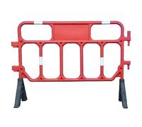 Barricades extensibles, clôture de sécurité pliable pour le contrôle de la circulation, sécurité de chantier, barrière de foule portable, solution de sécurité extérieure durable