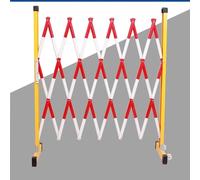 Barricades mobiles isolées pliantes extensibles barriere