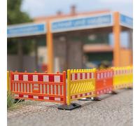 Barricades, orange, jaune - BUSCH 1108 - HO 1/87