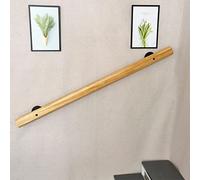 Barrier de Main En Bois Pour Les Escaliers, Barrier de Main Banister Villa Montée Sur Le Mur Loft Home Garde-Garde de Jardin D'Enfants Gardon Pour Personnes Âgées Corridor Support Rod Grab/14Ft/420Cm