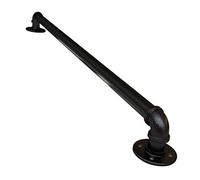 Barrier D'Escalier Pour Fer Forgé Noir Monté Au Mur, Support de Rails D'Escalier, Conception de Tuyaux D'Eau/30Cm