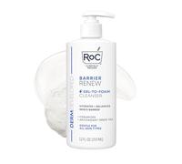 Barrier Renew Gel à mousse nettoyant non desséchant avec céramides + thé vert antioxydant + glycérine pour hydrater et équilibrer la peau, 35 ml