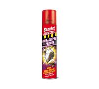 BARRIERE A INSECTES Aérosol mousse enveloppante spécial nids de guêpes et frelons, 300 ml, BARMOGUEP300