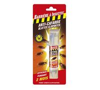 BARRIERE A INSECTES Insecticide Anti-Cafards Cloportes -Seringue de 10 g