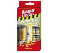 Barrière à insectes – Pièges anti-mites alimentaires – Étui de 3 pièges