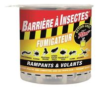 BARRIERE A INSECTES Fumigène hydro réactif contre les insectes volants et rampants, 10 g, BARSMOKE10, Jaune