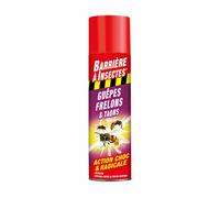 Barrière à Insectes Guêpes, Frelons, Taons, Aérosol - 400 ML