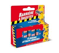 BARRIERE A INSECTES® - Ruban Attrape-Mouches Efficace pour Pièges Anti-Insectes, Lot de 4 Rouleaux - Lot de 3 - vendu par Lot