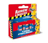 BARFLY Ruban attrape-mouches – stop la reproduction des moustiques – 4 rouleaux