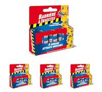 Barriere A Insectes Ruban Attrape-Mouches, Stop la Reproduction des moustiques, 4 Rouleaux, Barfly (Lot de 4)