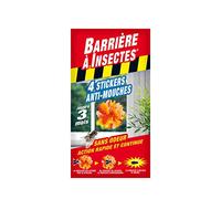 Barrière à insectes – Stickers anti-mouches vitres BARSTIK4 – Jusqu'à 3 mois – Pack de 4