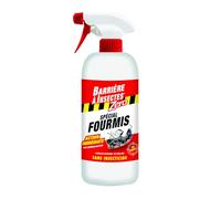 BARRIÈRE A INSECTES ZERO Insecticide Spécial Fourmis, Prêt à l'emploi 1L | Mode d’action physique en quelques minutes grâce un polymère immobilisant l’insecte. Intérieur et extérieur. Sans rémanence.