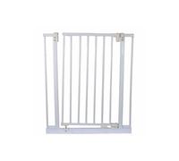 Barrière animaux Ulya Grise hauteur 74cm et largeur 69 à 73cm
