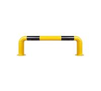 Barrière anti-collision en acier en forme de U - Butée de parking durable pour garage, atelier et sécurité routière