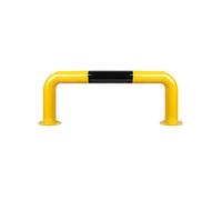 Barrière anti-collision en acier en forme de U - Butée de parking durable pour garage, atelier et sécurité routière