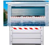 Barrière Anti-inondation À Cloisons 191-200 Cm Cloisons De Séparation Robustes Et Réutilisables Cloisons De Séparation Amovibles(Outside,198 * 80cm)