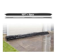 VEVOR Barrière anti-inondation activée par l'eau – Sacs absorbants réutilisables 8 pièces 305x21 cm