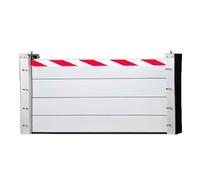 Barrière Anti-inondation Aluminium, Barrière De Sécurité Déflecteur D'eau De Bouclier Contre Les Panneaux D'inondation Système De Batardeau Anti-Inondation Pour Porte D'entrée/Porte Patio(120x80cm)