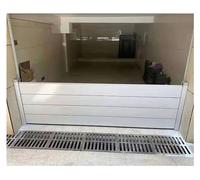 barrière anti-inondation amovible, Barrages temporaires amovibles et réutilisables sur mesure for allées, sous-sols, fenêtres portails (3 pi, 5, 8, 10, 17, 20 pi)(H 80cm/31.5in,L 105cm/3.4ft)