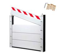 Barrière Anti-inondation En Aluminium - Panneau Anti-inondation En Aluminium, Système De Panneau Anti-inondation Robuste Pour La Maison Et L'entreprise(L 110CM x H 80CM)