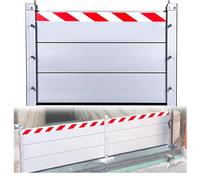 Barrière Anti-inondation Extérieure Réutilisable De 181 À 190 Cm Plaque De Rétention D'eau En Aluminium Pour Routes Extérieures Barrages Temporaires Pour Maison, Entrepôt Ou Garage(Inside,184*100cm)