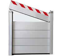 Barrière Anti-Inondation Les barrières anti-inondation modulaires démontables conviennent aux bâtiments résidentiels, aux garages, aux entrepôts et autres lieux similaires.(L98xH100cm)