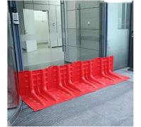 Barrière anti-inondation, panneau de retenue étanche d'urgence, design portable en forme de L pour la protection contre les inondations