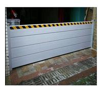 Barrière anti-inondation, Panneaux de protection contre les inondations réutilisables et amovibles en aluminium pour barrages, 2 3 4 5 6 7 8 9 10 pieds(L 155 cm(5.1ft))