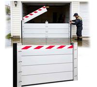 BarrièRe Anti-Inondation pour Porte 9.2x2.0ft/280x60cm, BarrièRe Ajustable pour Porte D‘EntréE DéFlecteur D'Eau de Protection Contre Les Inondat Kit Anti-Inondation PrêT-à-Poser