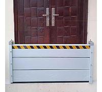 Barrière Anti-inondation, Protection Contre Les intempéries pour Portes de carport extérieures, abri de Voiture, Garage, entrepôt, Module en Aluminium H 60 cm x L 160 cm
